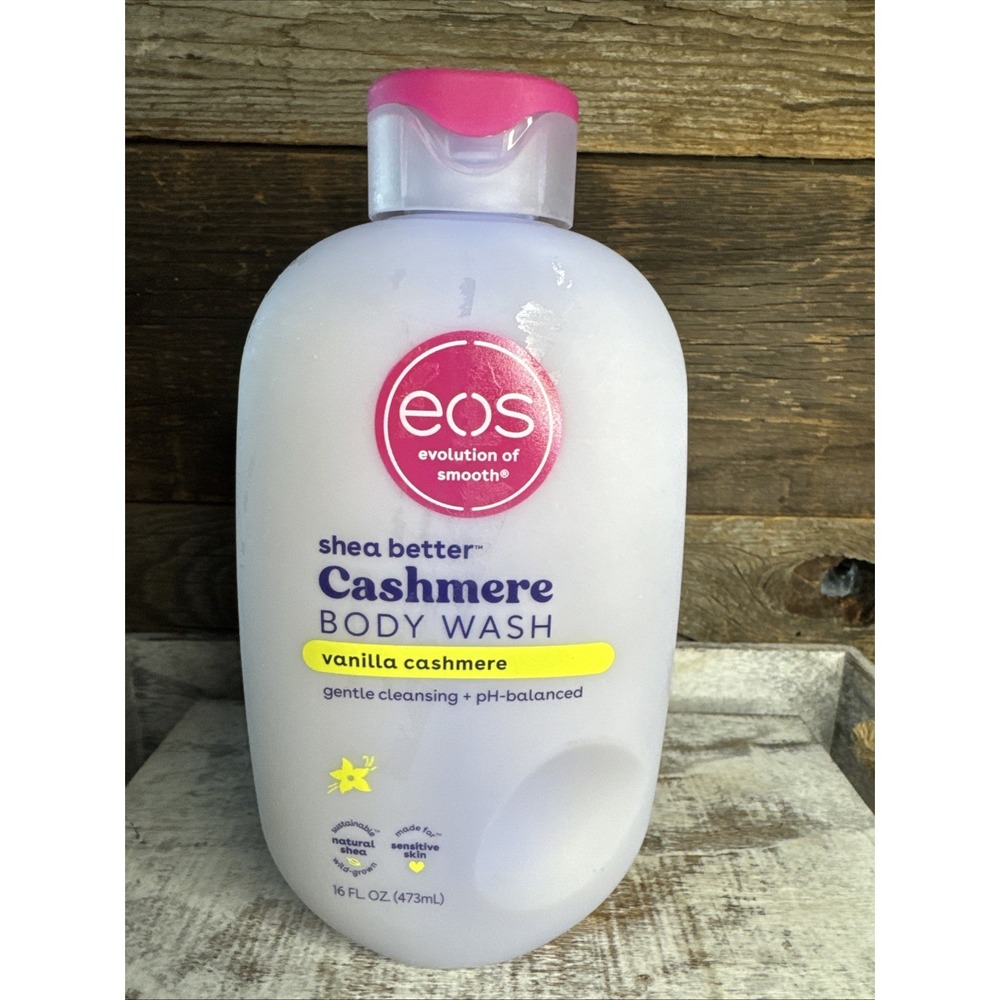 eos Shea‎ Better Body Wash Vanilla Cashmere 16oz | MSRP = $10